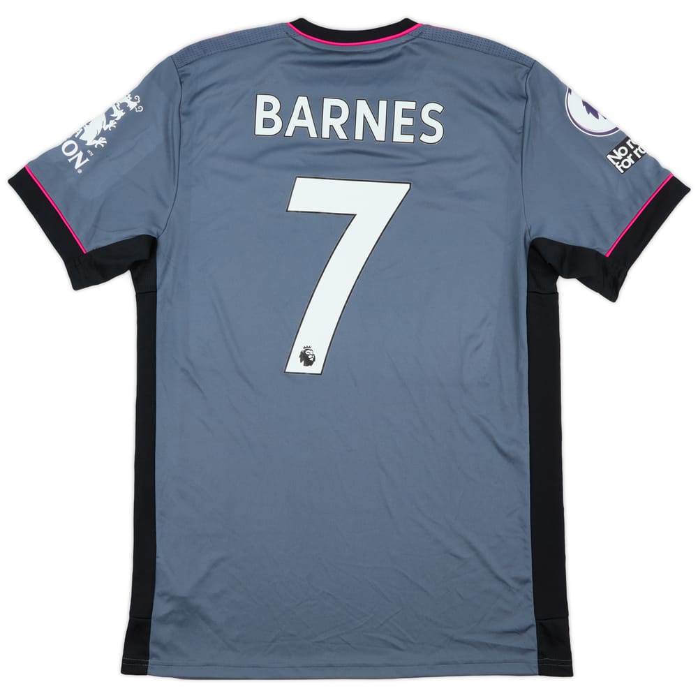 2021-22 Leicester Match Issue Third Shirt Barnes #7