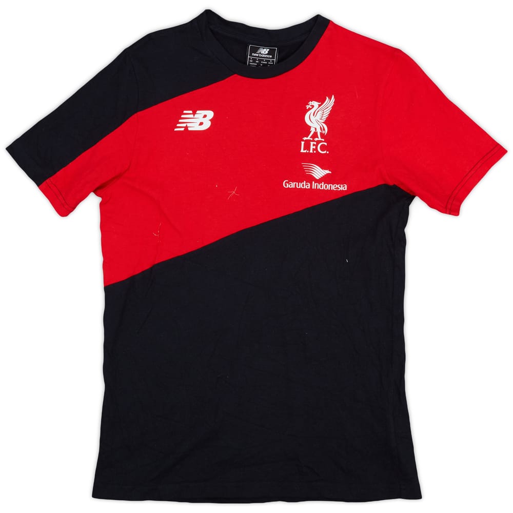 2015-16 Liverpool New Balance Leisure Tee - 8/10 - (S)