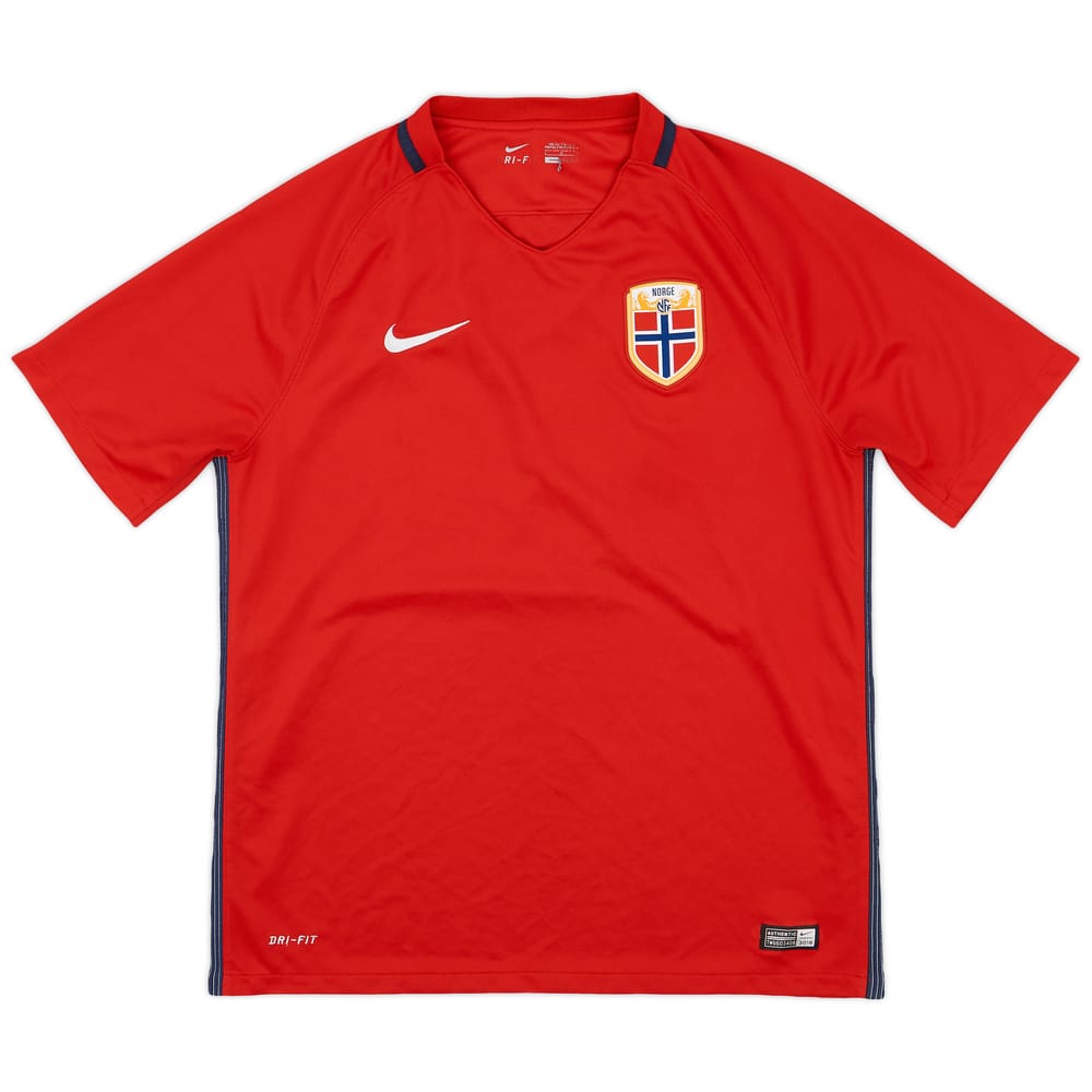 2016-18 Norway Home Shirt - 8/10 - (L)