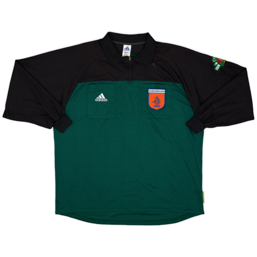 2000s Netherlands adidas Referee L/S Shirt - 7/10 - (XL)