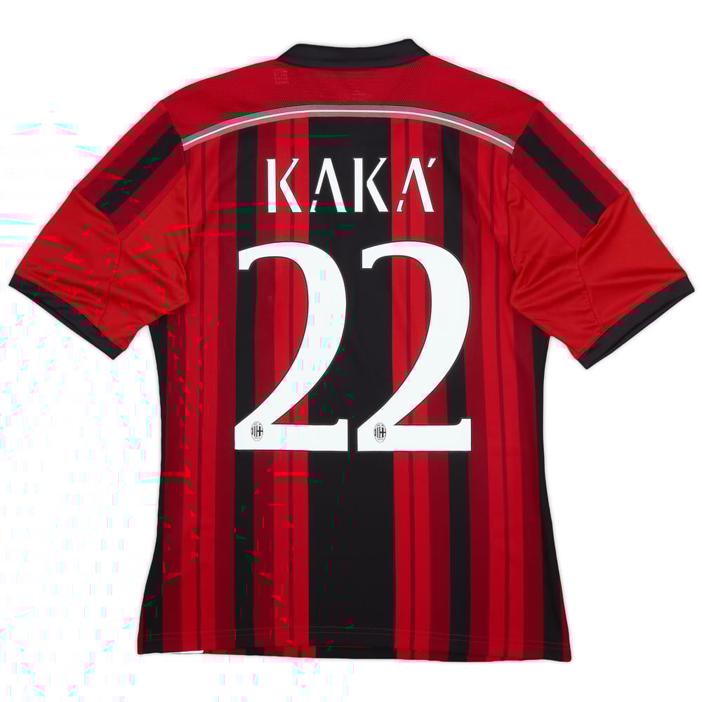 2014-15 AC Milan Home Shirt Kaka #22 (S)