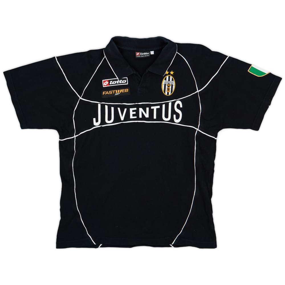 2001-02 Juventus Lotto Polo Shirt - 8/10 - (L)