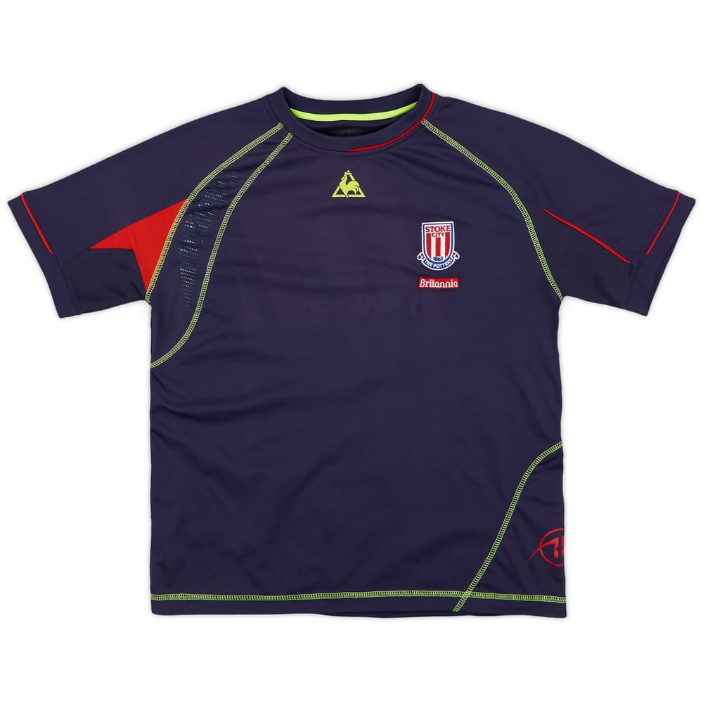 2008-09 Stoke City Le Coq Sportif Training Shirt - 7/10 - (XL.Boys)