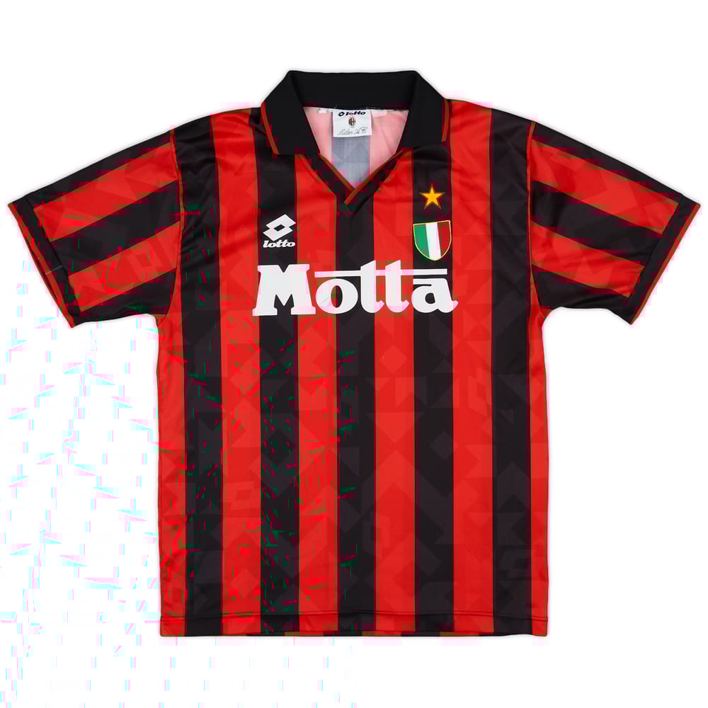 1994-95 AC Milan Home Shirt - 8/10 - (M)