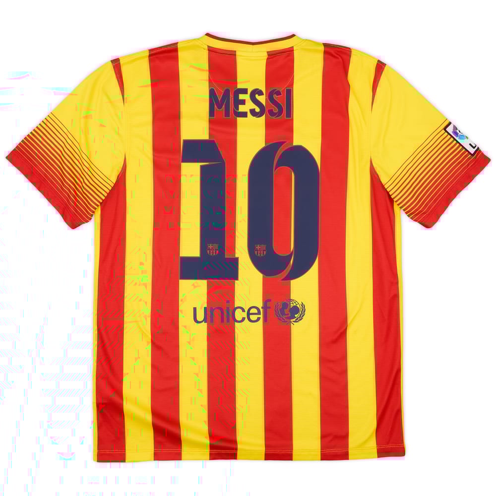 2013-15 Barcelona Away Shirt Messi #10 - 9/10 - (L)