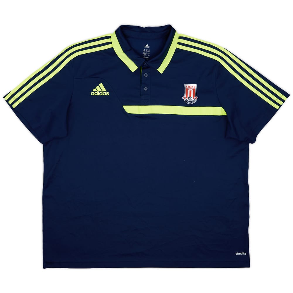 2013-14 Stoke City adidas Training Shirt - 10/10 - (XXL)