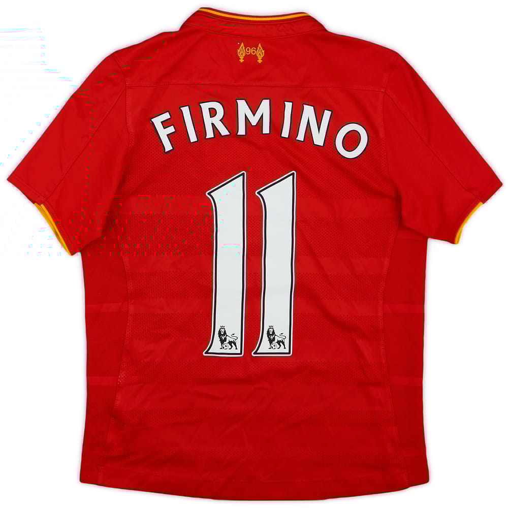 2016-17 Liverpool Home Shirt Firmino #11 - 5/10 - (M.Boys)
