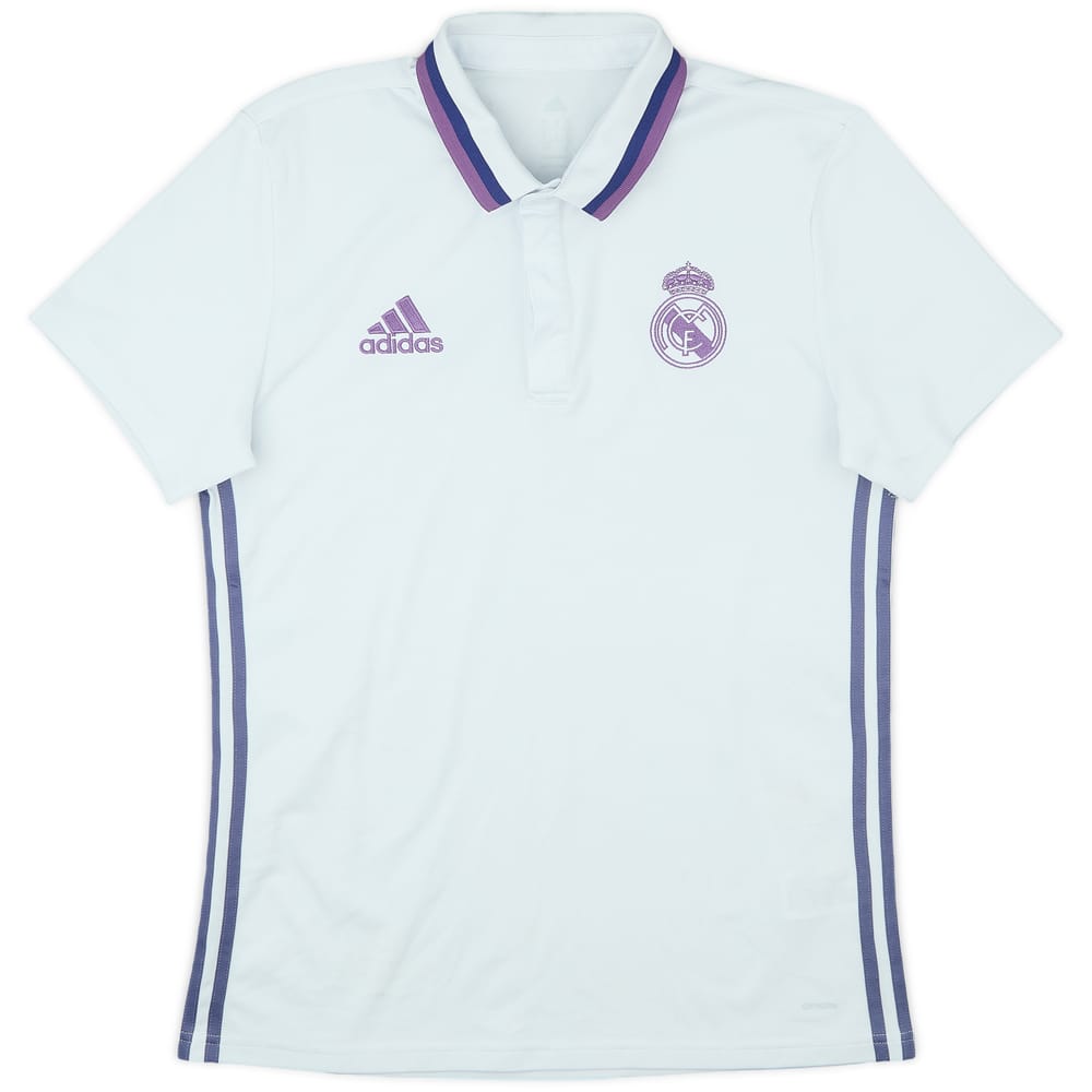 2016-17 Real Madrid adidas Polo Shirt - 6/10 - (M)