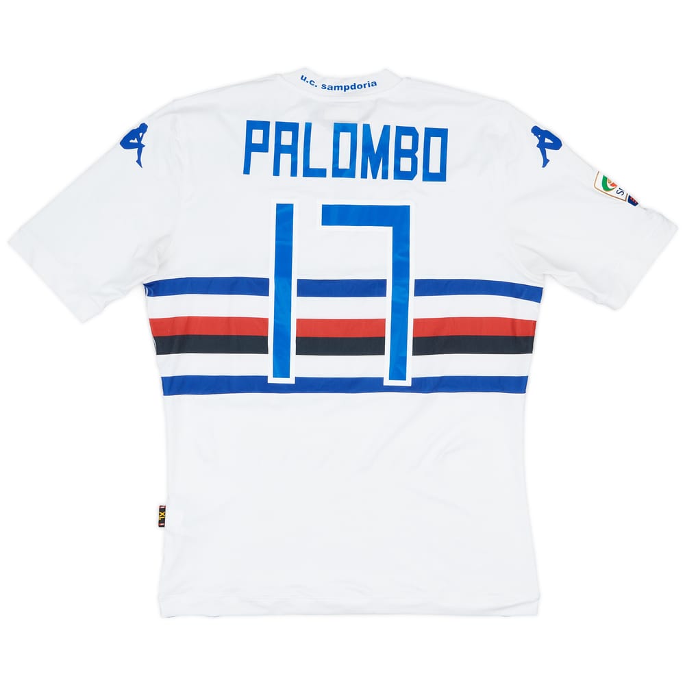 2013-14 Sampdoria Away Shirt Palombo #17 - 6/10 - (XL)