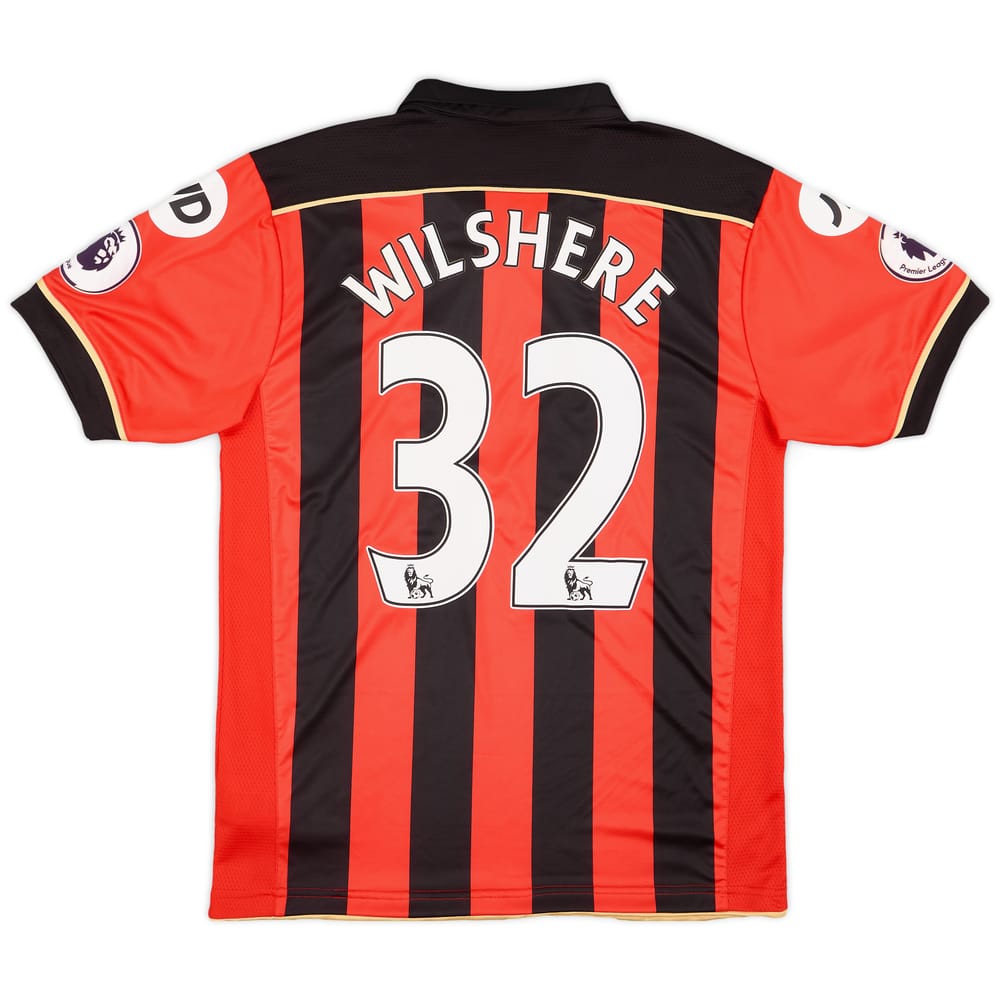 2016-17 Bournemouth Match Issue Home Shirt Wilshere #32