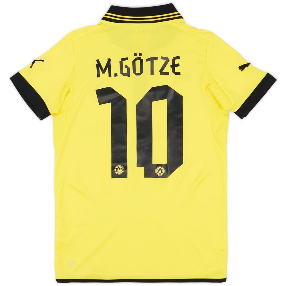 2012-13 Borussia Dortmund Home Shirt Gotze #10 - 6/10 - (S)