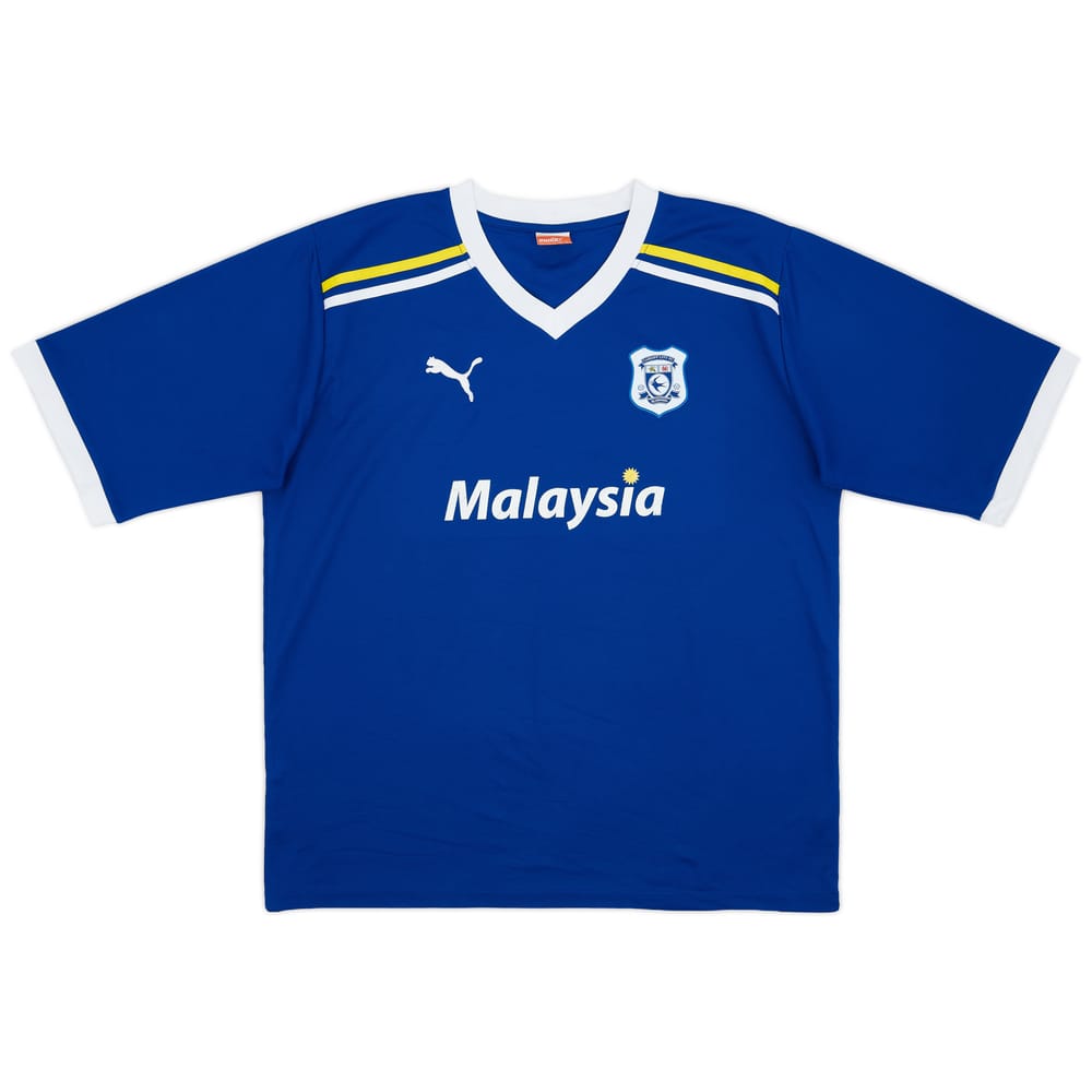 2011-12 Cardiff Home Shirt - 7/10 - (XXL)
