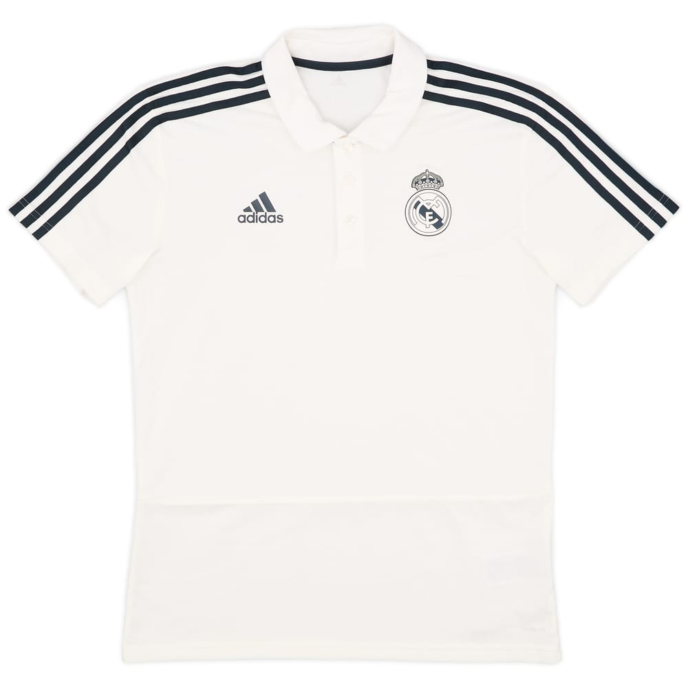 2018-19 Real Madrid adidas Polo Shirt - 9/10 - (M)