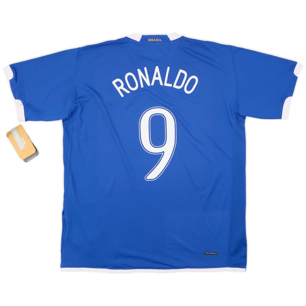 2006-07 Brazil Away Shirt Ronaldo #9 (XL)
