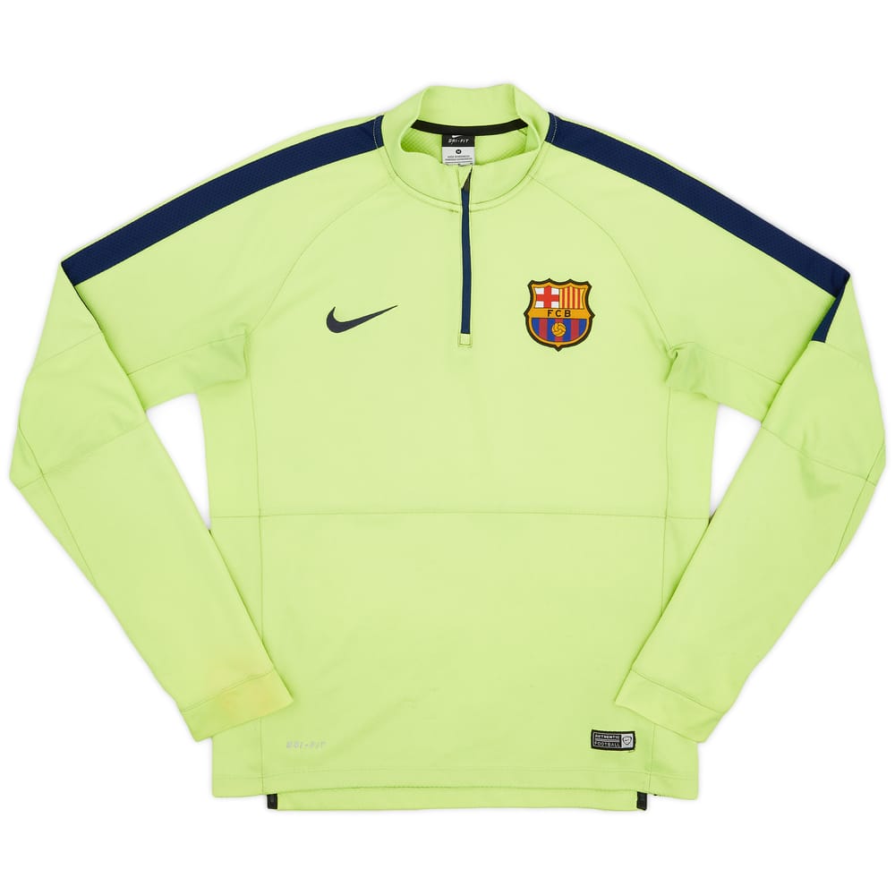 2014-15 Barcelona Nike 1/4 Training Top - 5/10 - (M)