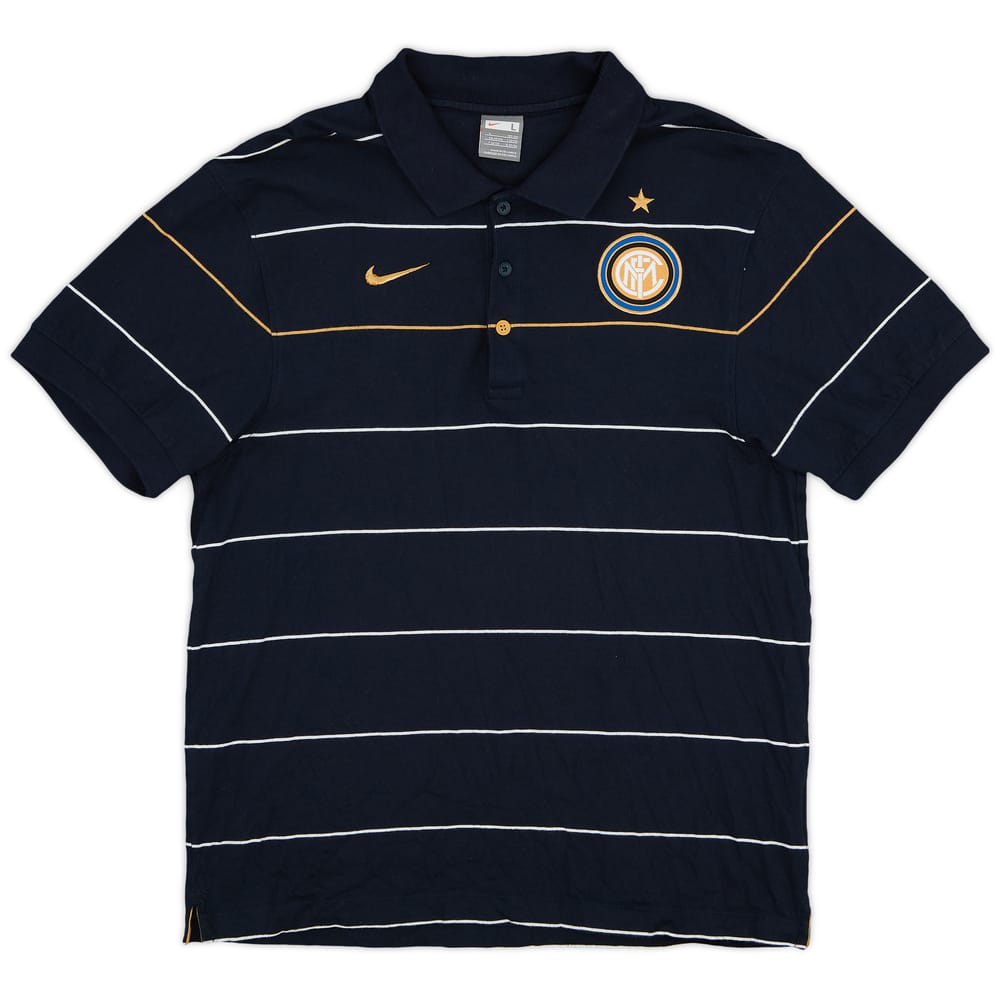 2009-10 Inter Milan Nike Polo Shirt - 8/10 - (L)