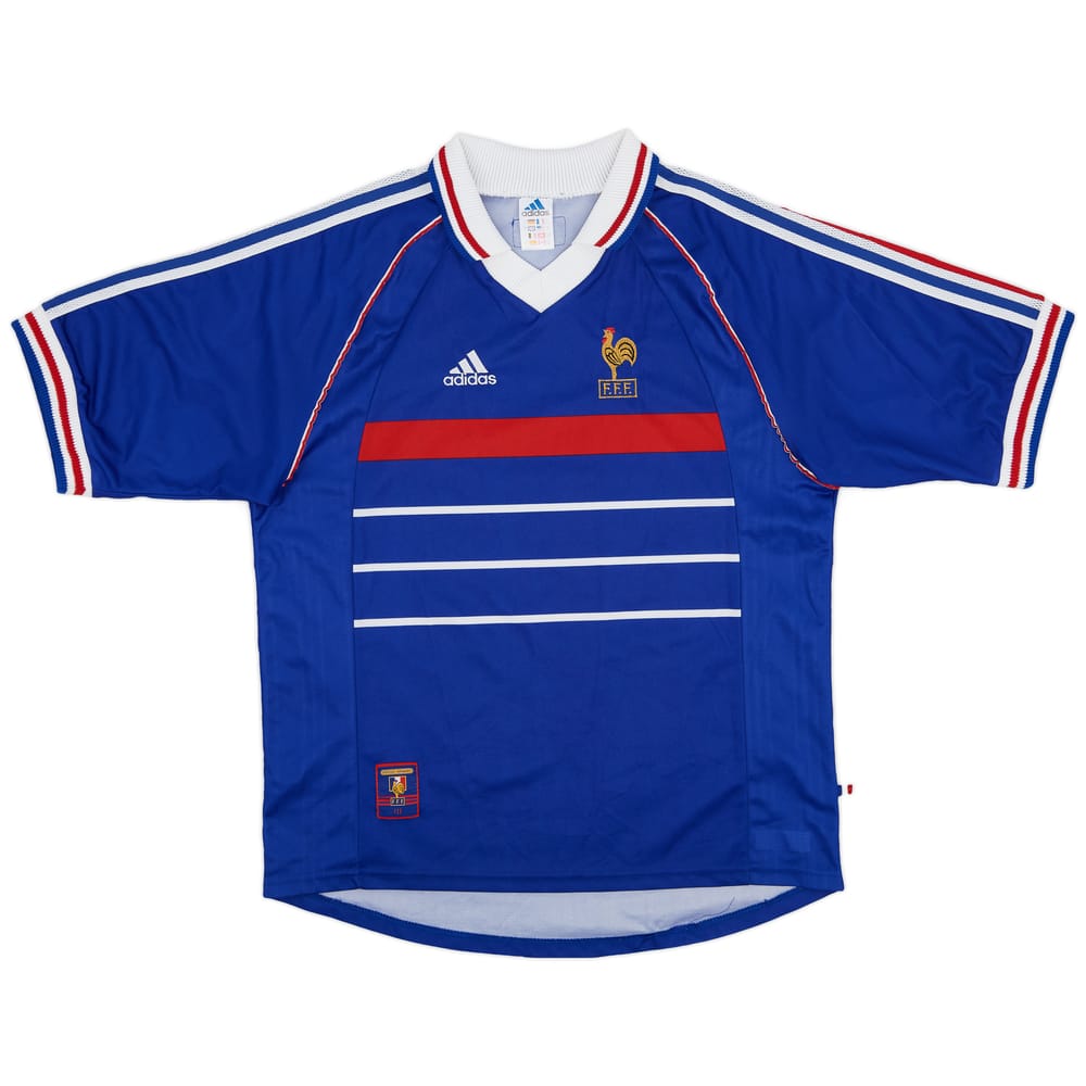 1998-00 France Home Shirt - 8/10 - (L)
