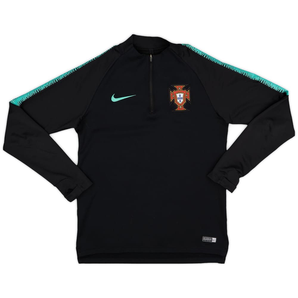 2018-19 Portugal Nike 1/4 Zip Drill Top - 8/10 - (S)