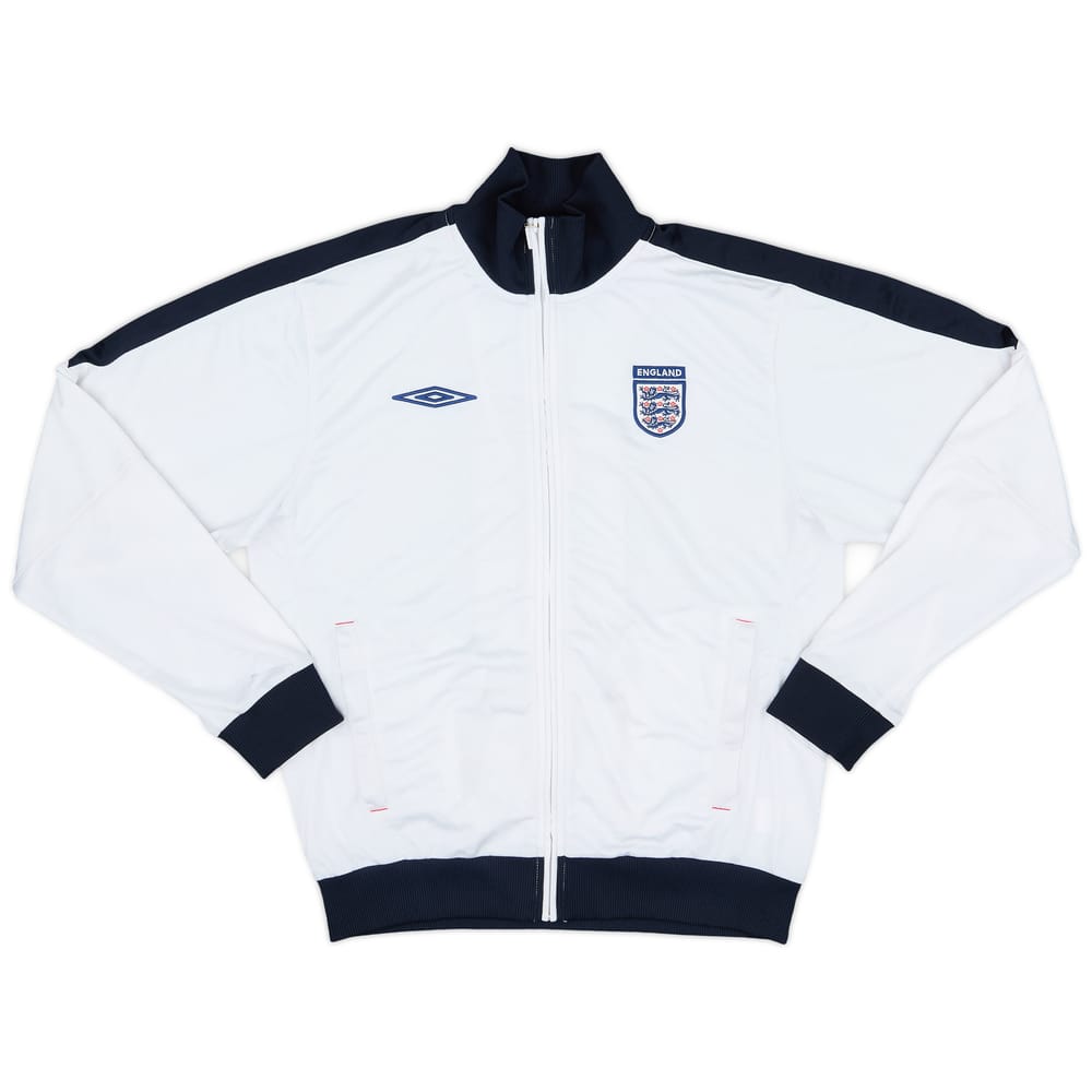 2007-08 England Umbro Track Jacket - 5/10 - (M)