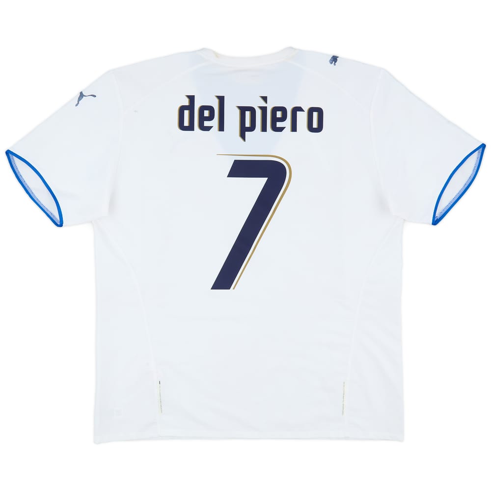 2006 Italy Away Shirt Del Piero #7 - 6/10 - (XL)