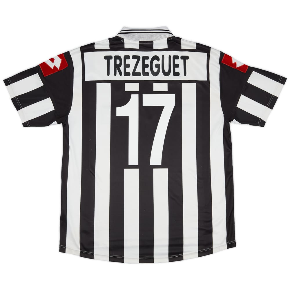 2001-02 Juventus Home Shirt Trezeguet #17 - 5/10 - (XL)