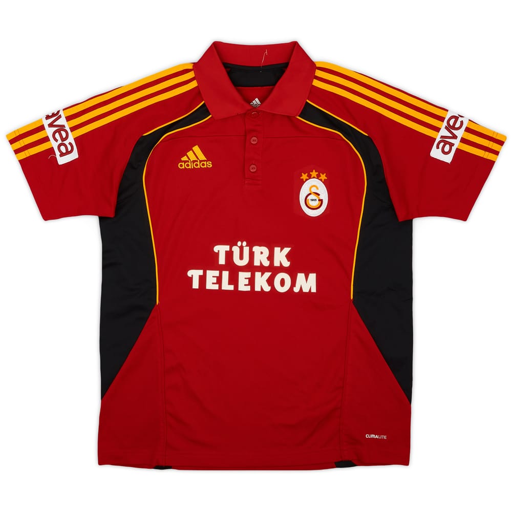 2010-11 Galatasaray adidas Polo Shirt - 9/10 - (M/L)