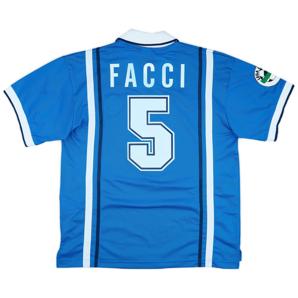 1997-98 Napoli Match Issue Home Shirt Facci #5