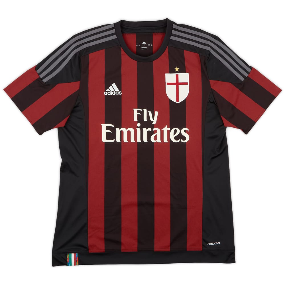 2015-16 AC Milan Home Shirt - 10/10 - (L)