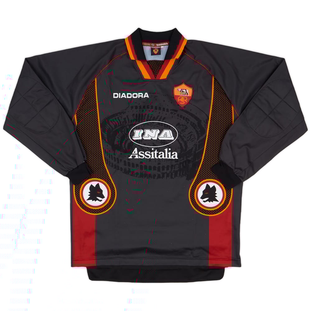 1997-98 Roma GK Shirt - 9/10 - (XL)