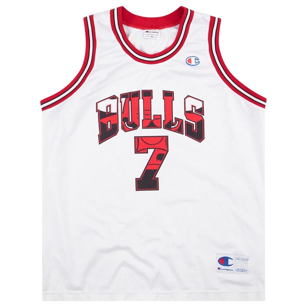 2004-09 Chicago Bulls Gordon #7 Champion Jersey (Home) XL