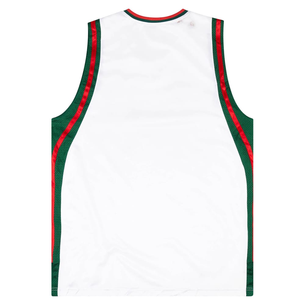 2006-10 Authentic Milwaukee Bucks adidas Jersey (Home) L