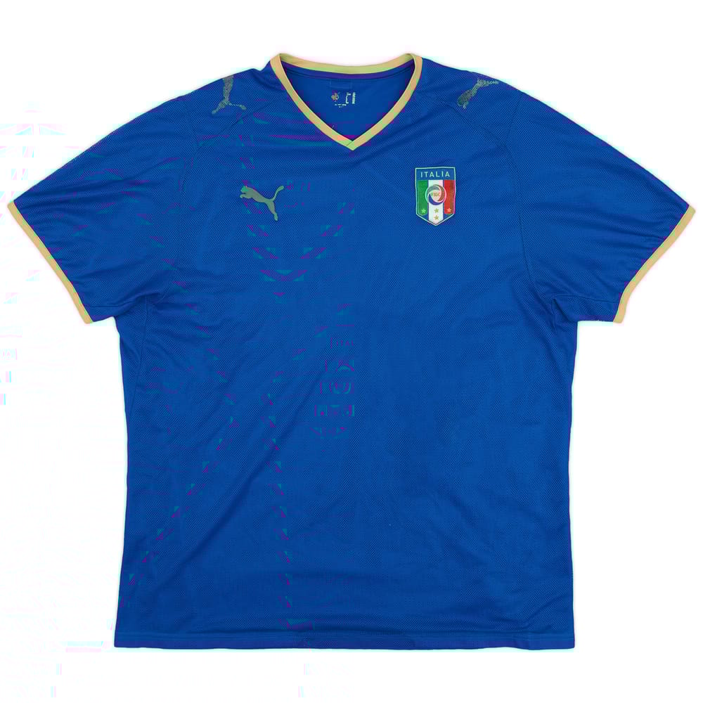 2007-08 Italy Home Shirt - 4/10 - (XL)