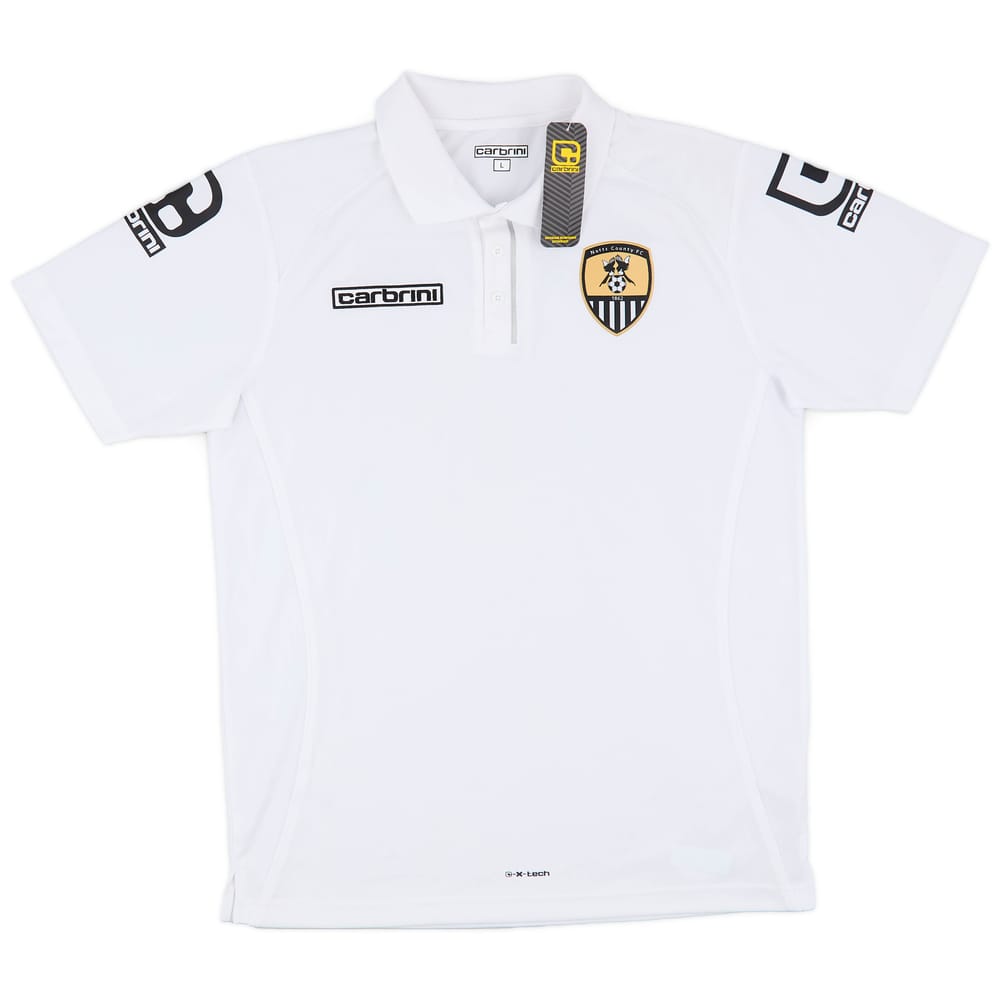 2014-15 Notts County Carbrini Polo Shirt (L)