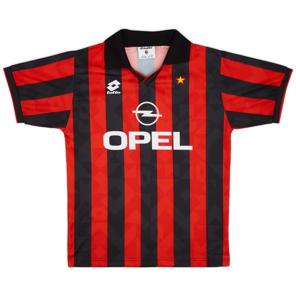 1994-95 AC Milan Home Shirt - 8/10 - (M)