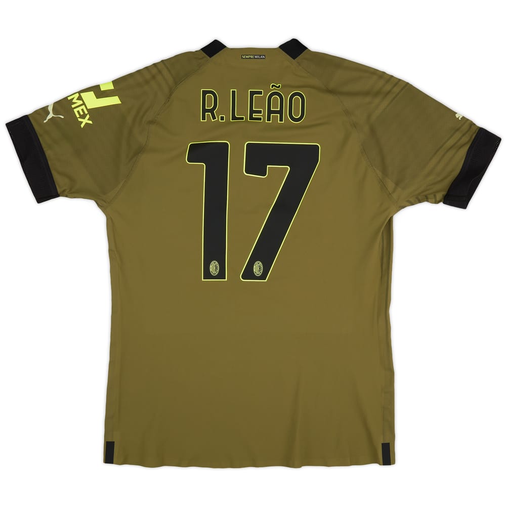 2022-23 AC Milan Authentic Third Shirt R.Leão #17