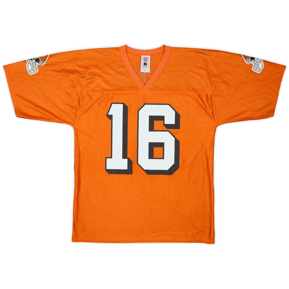 2005-06 Cleveland Browns Cribbs #16 NFL Replica Alternate Jersey - 8/10 - (M)