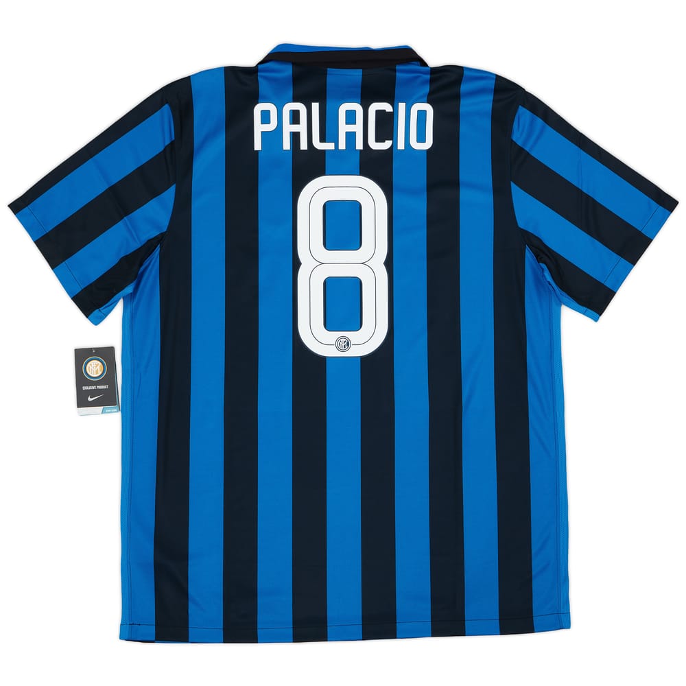 2015-16 Inter Milan Home Shirt Palacio #8 (XL)