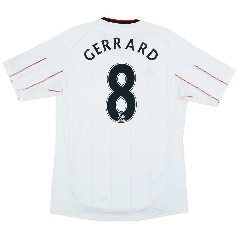 2010-11 Liverpool Away Shirt Gerrard #8 - 6/10 - (M)