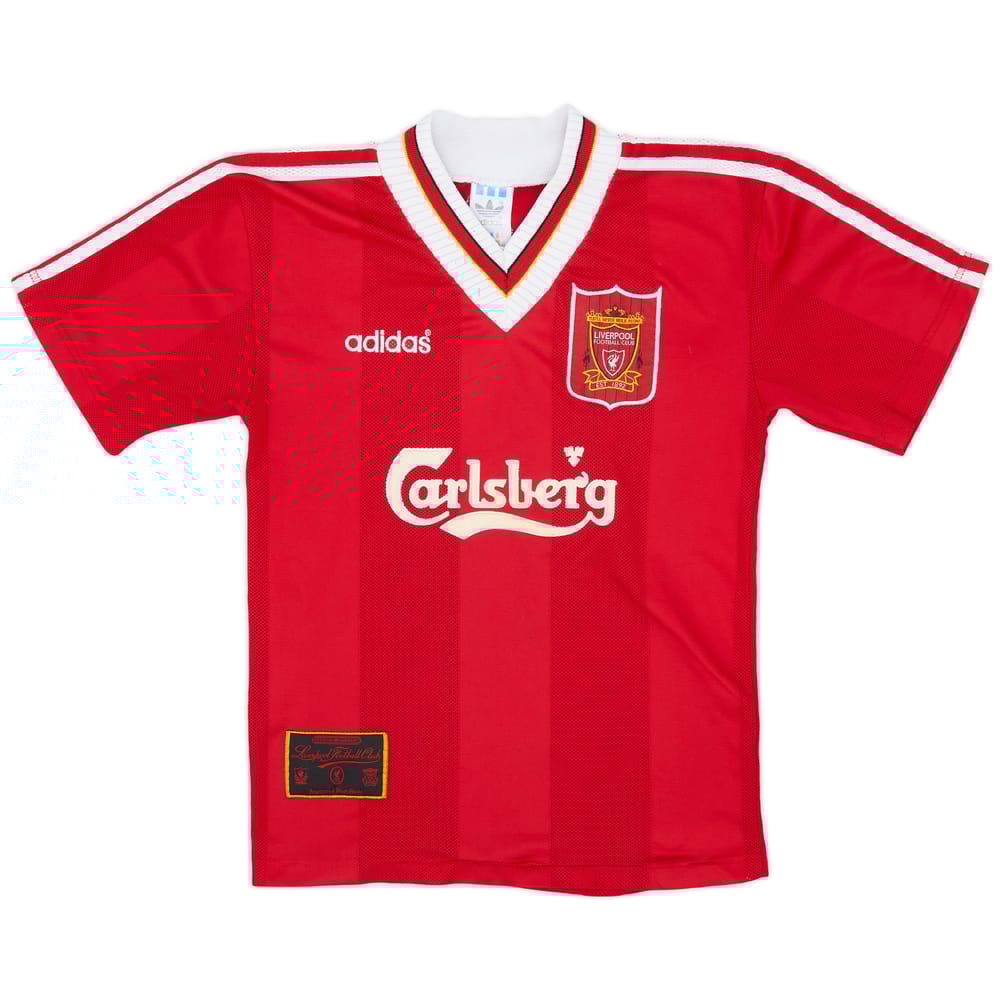 1995-96 Liverpool Home Shirt - 8/10 - (XS)