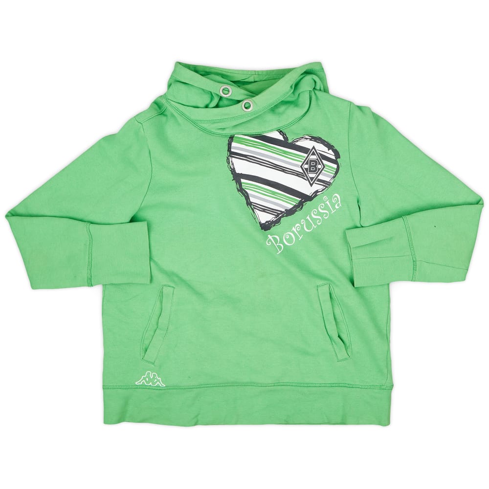 2015-16 Borussia Monchengladbach Kappa Hooded Sweat Top - 6/10 - (Women's L)