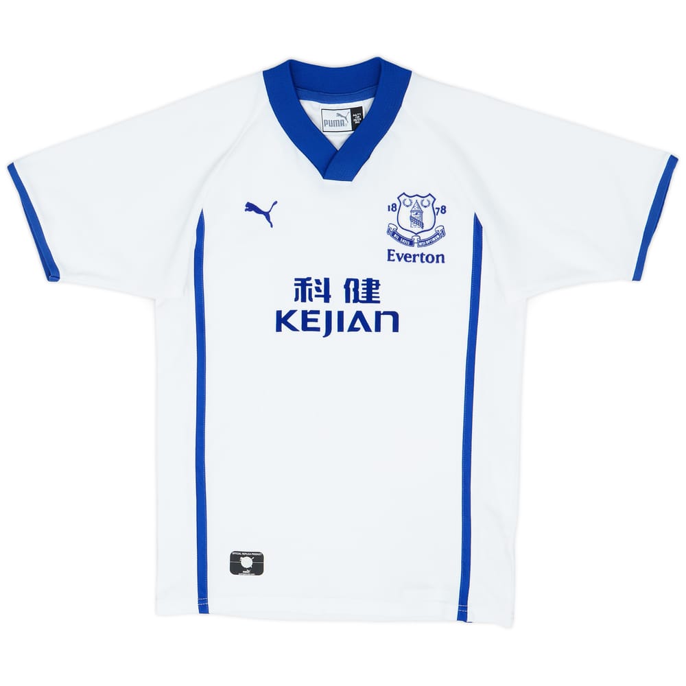 2002-03 Everton Away Shirt - 8/10 - (S.Boys)