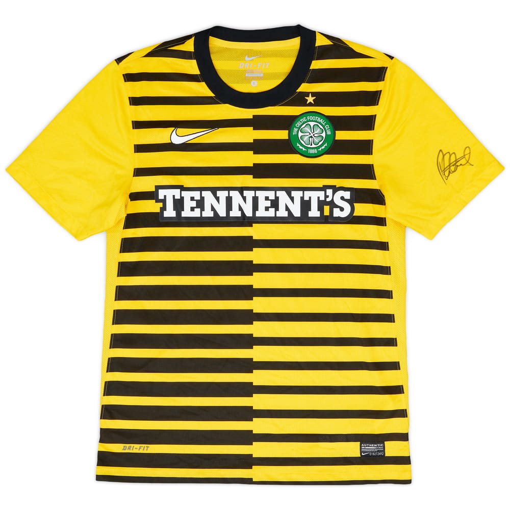 2011-12 Celtic Signed Third Shirt - 8/10 - (S)
