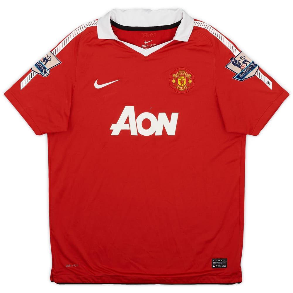 2010-11 Manchester United Home Shirt - 6/10 - (XL.Boys)