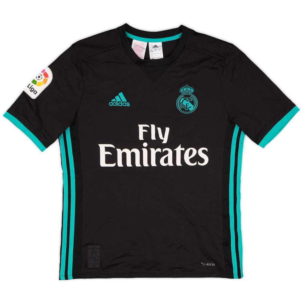 2017-18 Real Madrid Away Shirt - 6/10 - (L.Boys)
