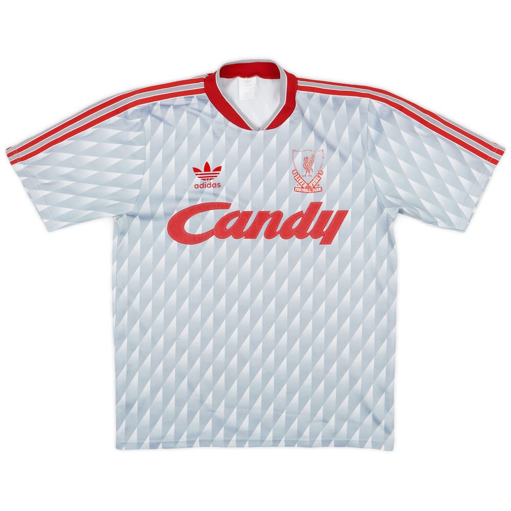 1989-91 Liverpool Away Shirt - 7/10 - (M)
