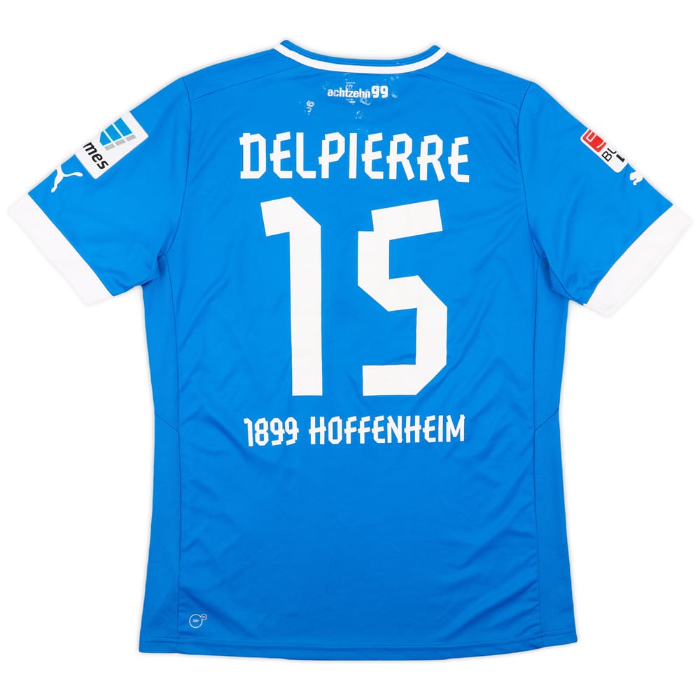 2012-13 TSG Hoffenheim Match Issue Home Shirt Delpierre #15