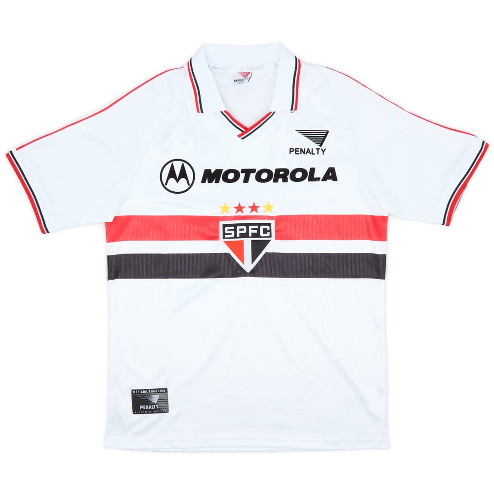 2000 Sao Paulo Home Shirt - 9/10 - (M)