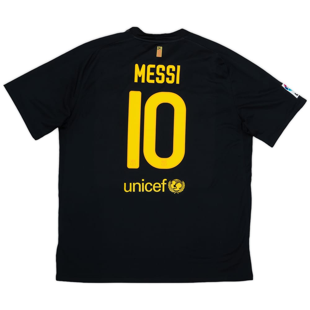 2011-12 Barcelona Away Shirt Messi #10 - 9/10 - (XXL)