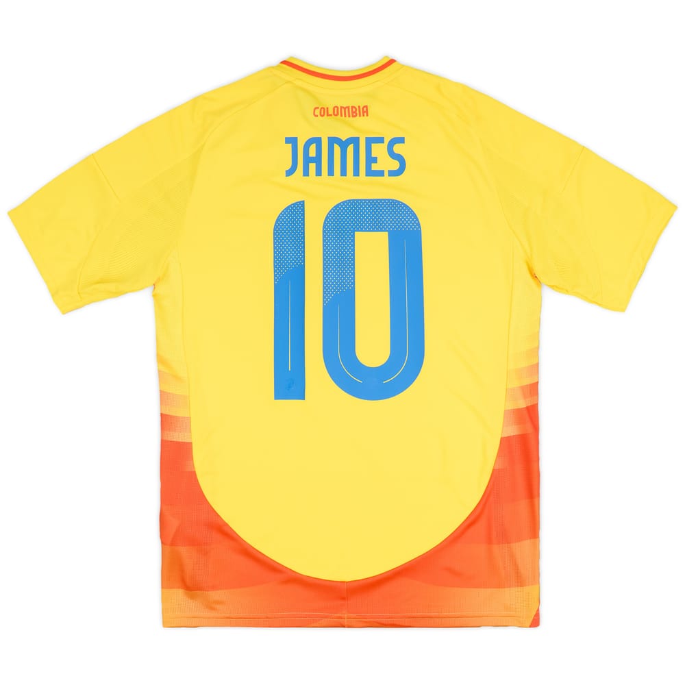 2024-25 Colombia Home Shirt James #10 (KIDS)