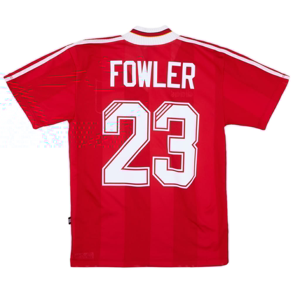 1995-96 Liverpool Home Shirt Fowler #23 - 9/10 - (S)